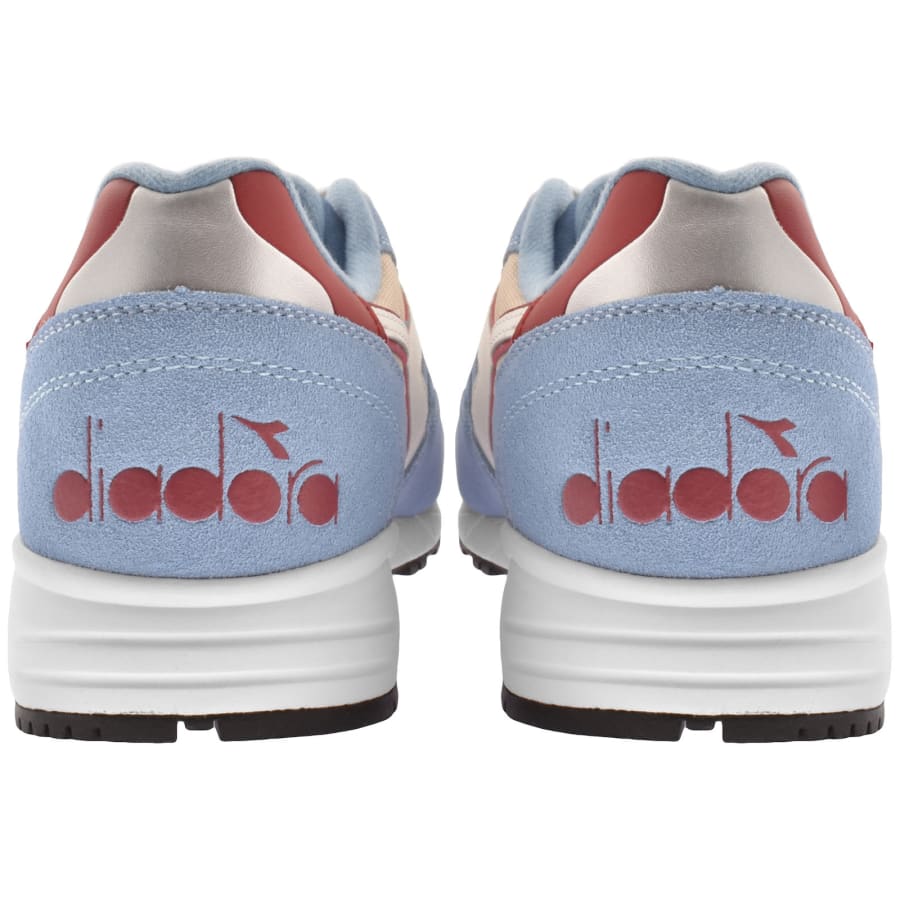 Diadora N902 Trainers Oyster Grey Dusk Blue UK 11